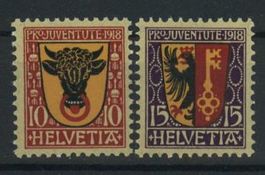 1918, Pro Juventute ** (2)