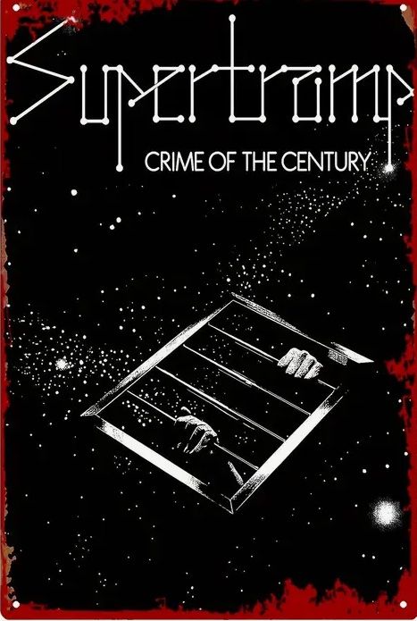 Schilder: Supertramp Blechschild Metal Rock Band – Neu (gemäss Beschreibung) aus Horn von abutre72
