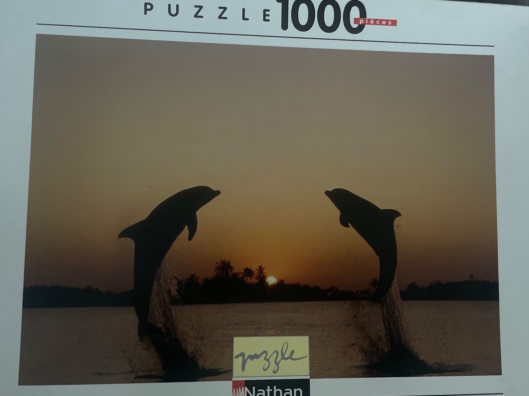 Puzzle: Puzzle Delphin 1000 Stück – Nuovo e nell'imballaggio originale da Pieterlen venduto da sheriff111