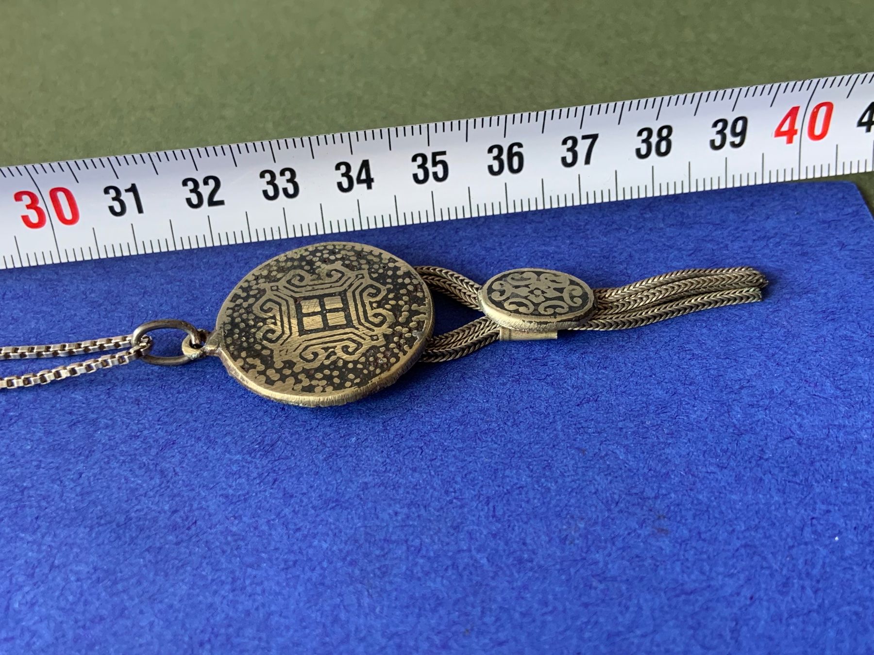 Anhänger: Silberkette Orientalisches Amulett (60cm) – Gebraucht aus Laufen von Bellebellezza 3