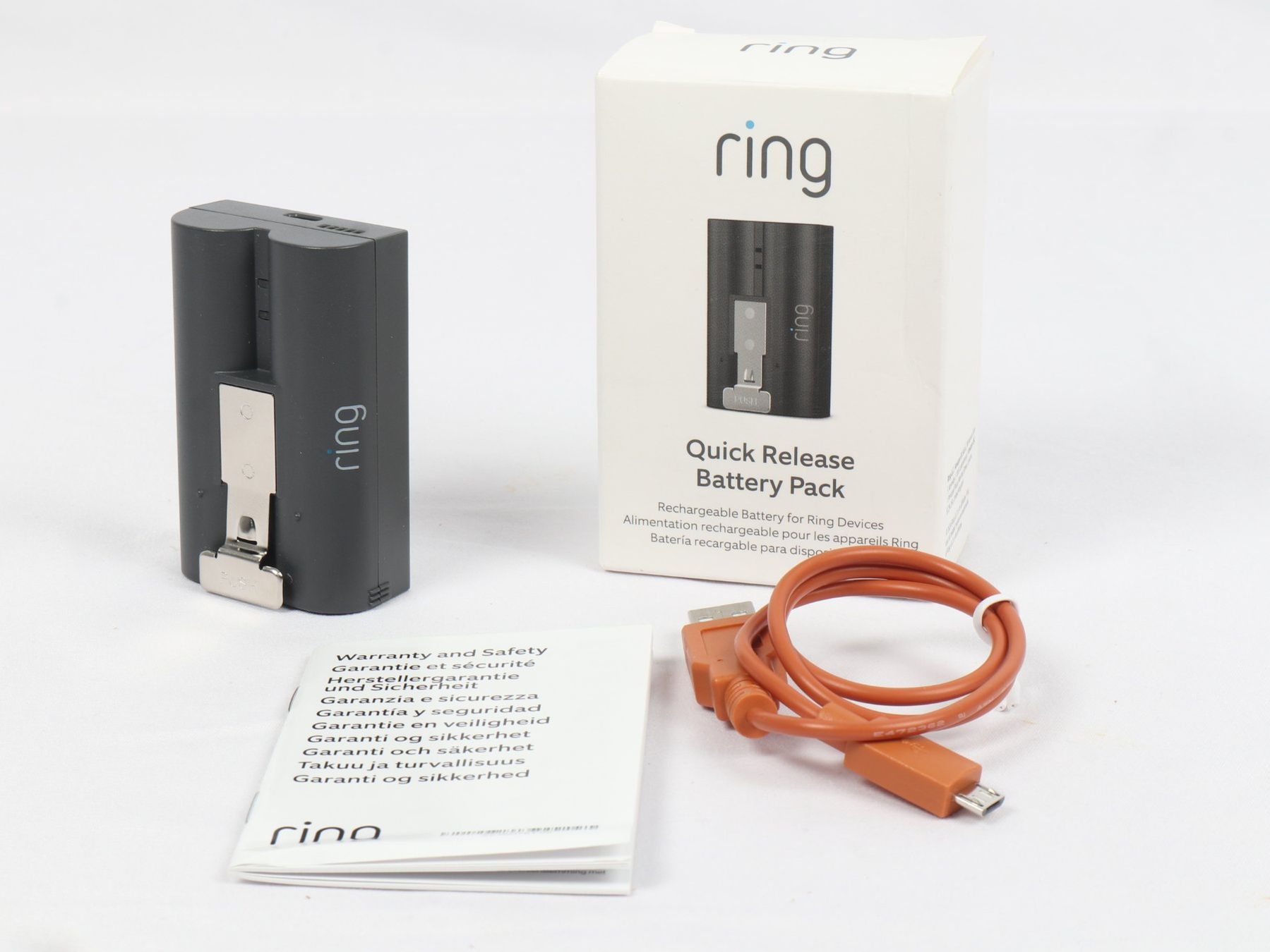 Akkus: RING Quick Release Battery Pack – Neu (gemäss Beschreibung) aus Steinen von Restwert_Steinen