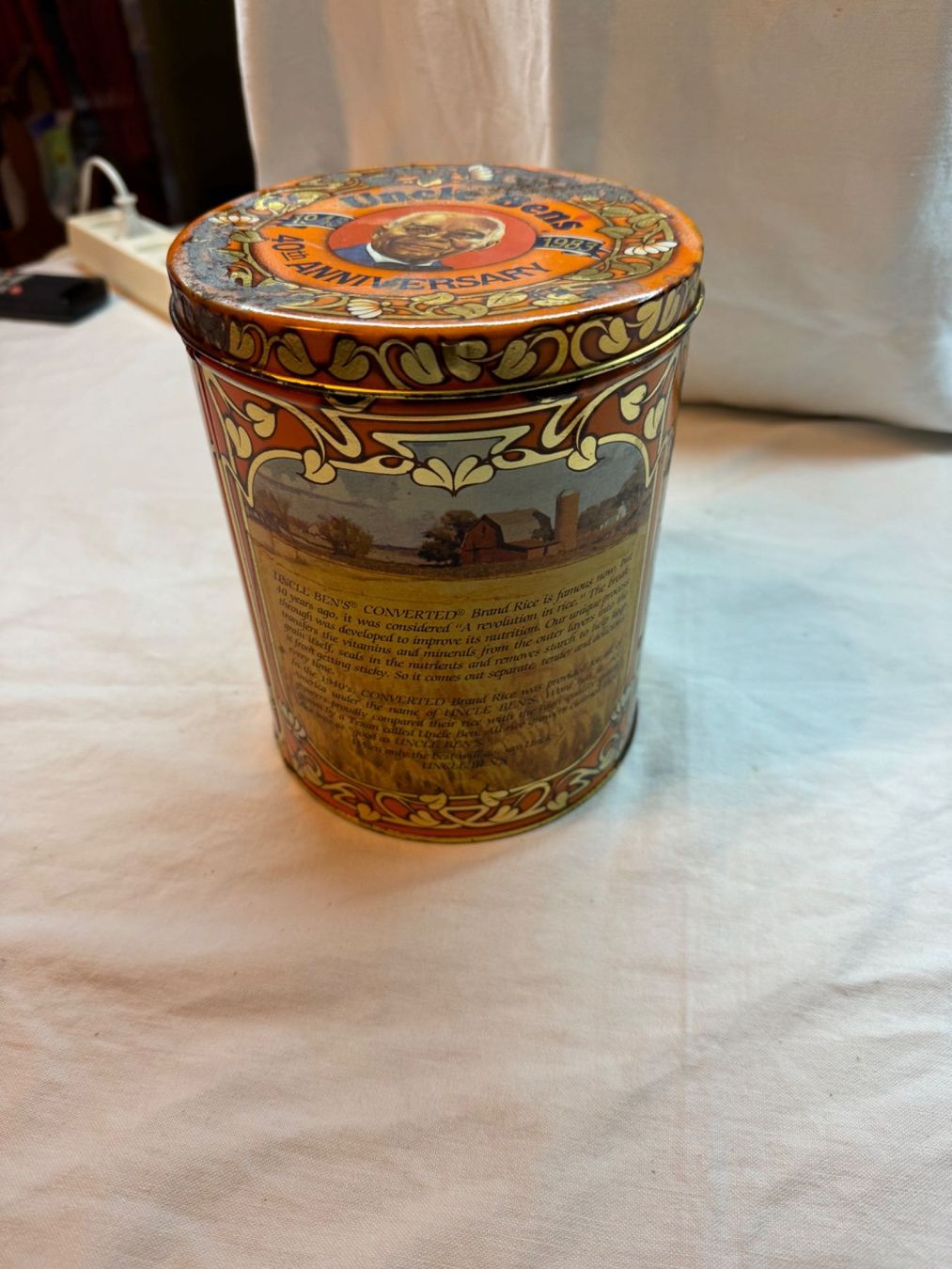 Dosen: Boîte vintage Uncle Ben's Rice 1983 – Gebraucht aus La Chaux-de-Fonds von Marteaux 2