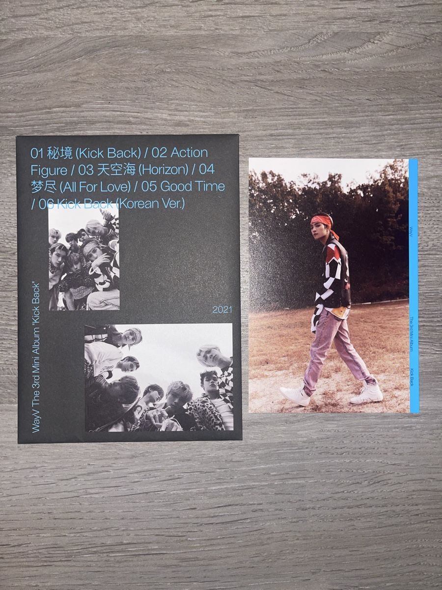 Album: WayV Kick Back Album + photocards – Nuovo (secondo la descrizione) da Moudon venduto da danielafba 1