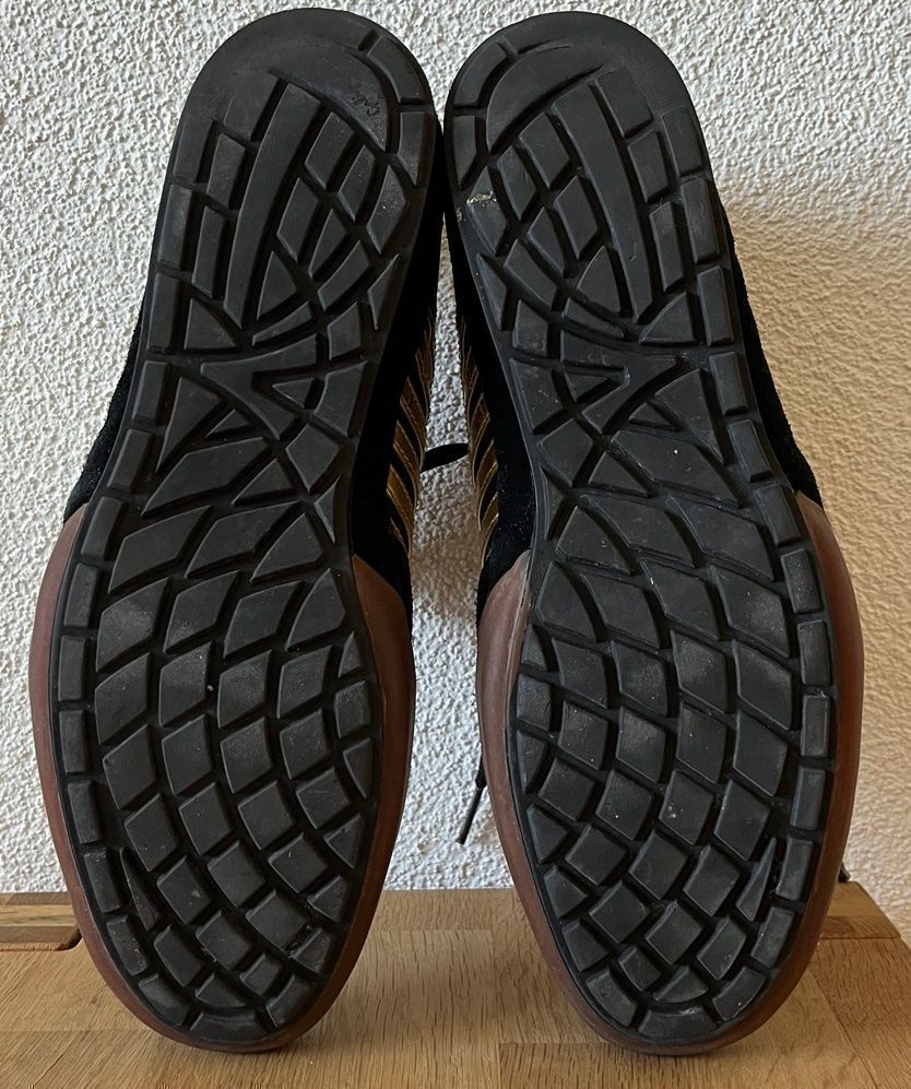 Dsquared2 Scarpe da uomo: Dsquared2 Sneaker - Schwarz/Gold - Grösse 46 – Usato da Lüchingen venduto da mag_8r9c 9