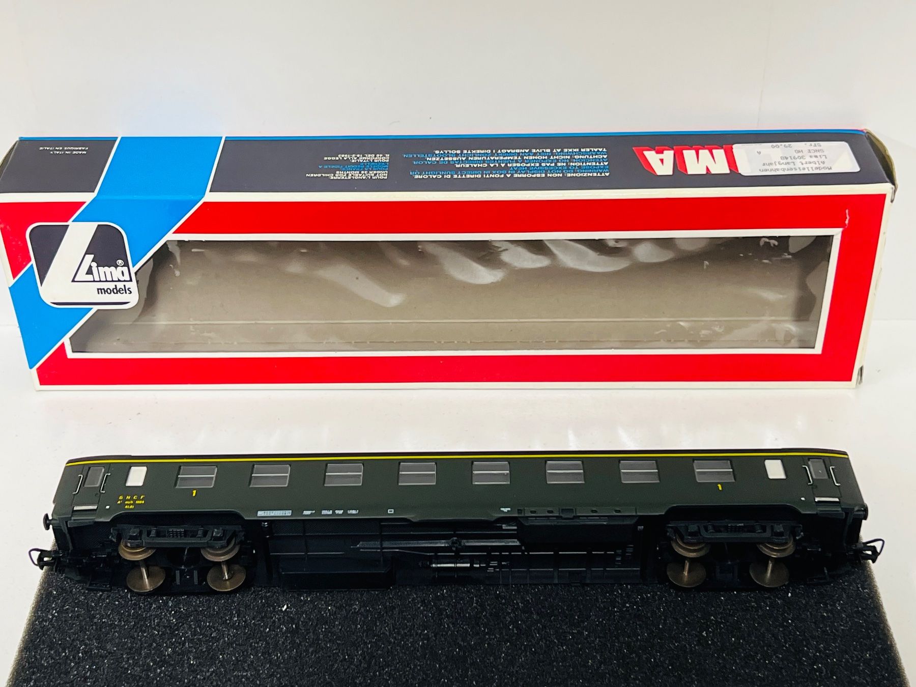 Lima Modellini di ferrovie: Lima  30 9148 SNCF 1.Kl. H0 DC – Usato da Geroldswil venduto da TopTrain54 5