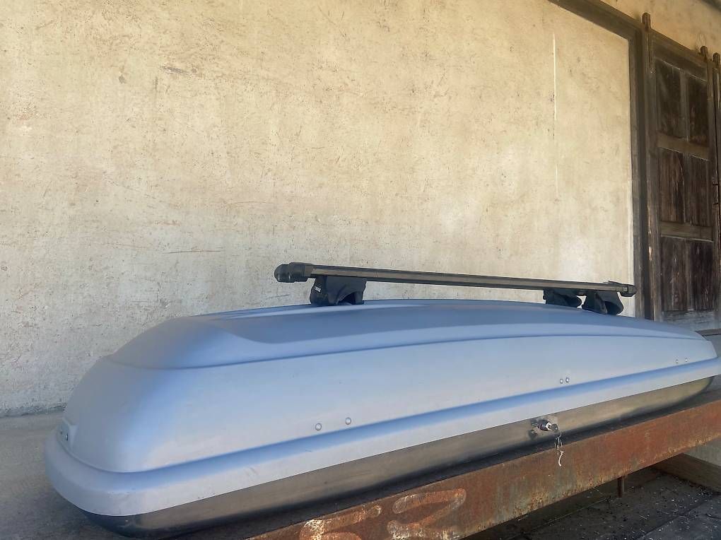 Box da tetto: XL Dachox Thule Ocean 500 mit oder ohne Träger – Usato da Leuzigen venduto da Doppelrad 1