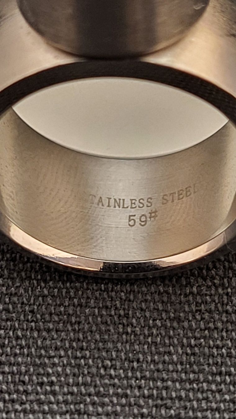 Bagues: Edelstahl-Ring "MelanO Magnetic" – D'occasion à Basel par spinne02 8