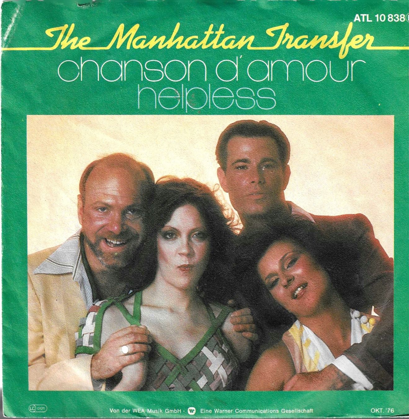 Dischi in vinile: The Manhattan Transfer - Chanson d'amour – Usato da Savagnier venduto da Ne2065