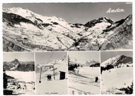 Amden, Mehrbildkarte, gelaufen 1970