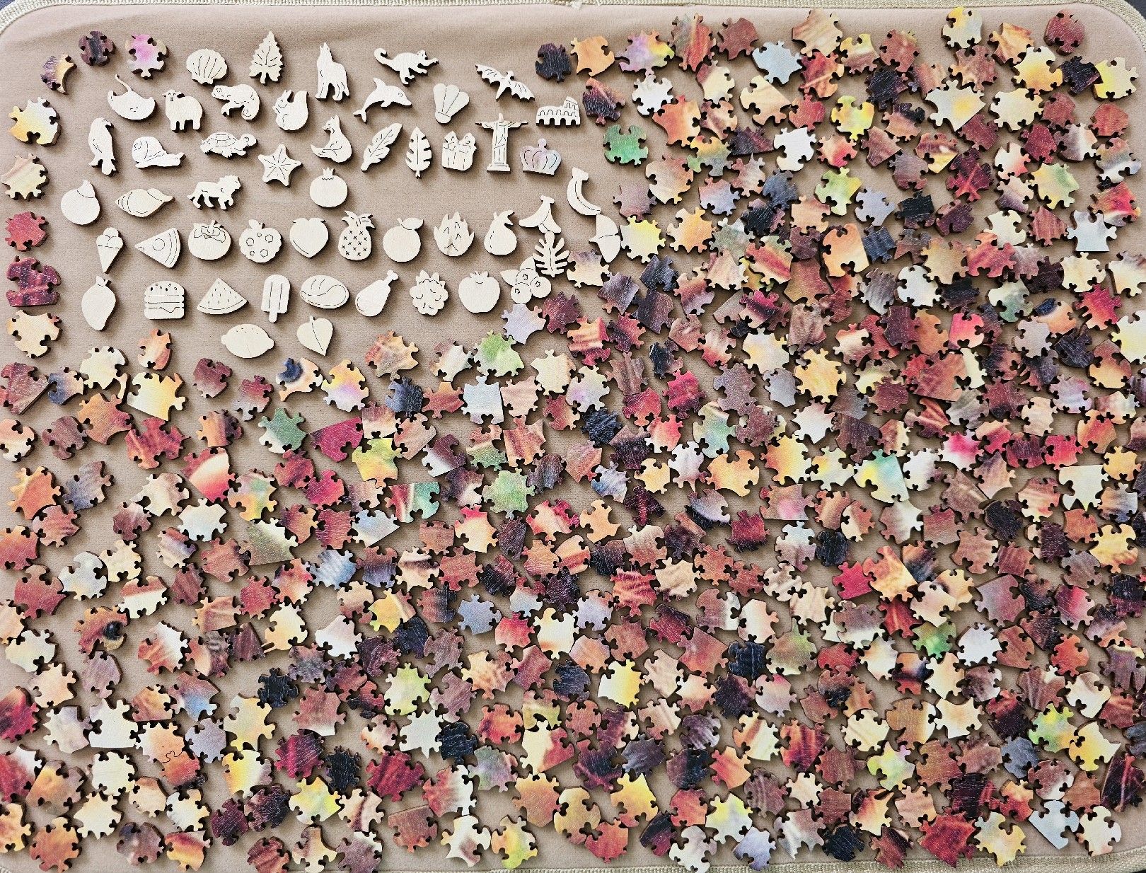 Puzzle: Süsses Holzpuzzle "Kätzchen mit Küken" Gr. A2 – Nuovo (secondo la descrizione) da Bütschwil venduto da Taranabo 1