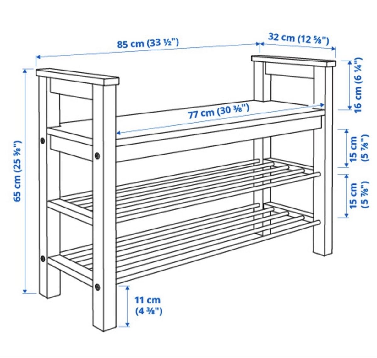 Panchine: Meuble à chaussures de chez Ikea – Usato da Tramelan venduto da roh_sxn8 1