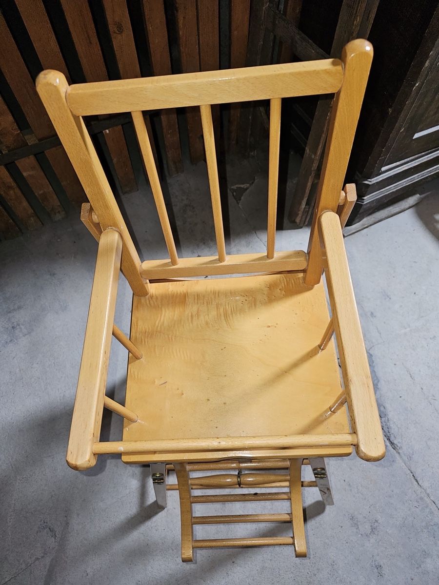 Seggioloni: Chaise haute en bois – Usato da Pully venduto da del_x2mk 2