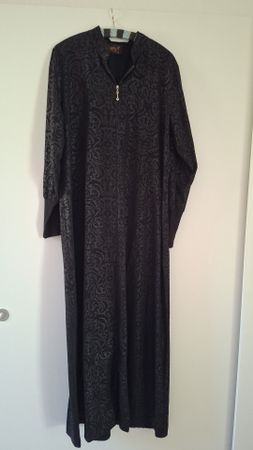 Abaya Moda Naz Collection Schwarz Grösse 48