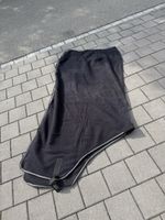 Abschwitzdecke schwarz Grösse 135 cm gebrauchter Zustand