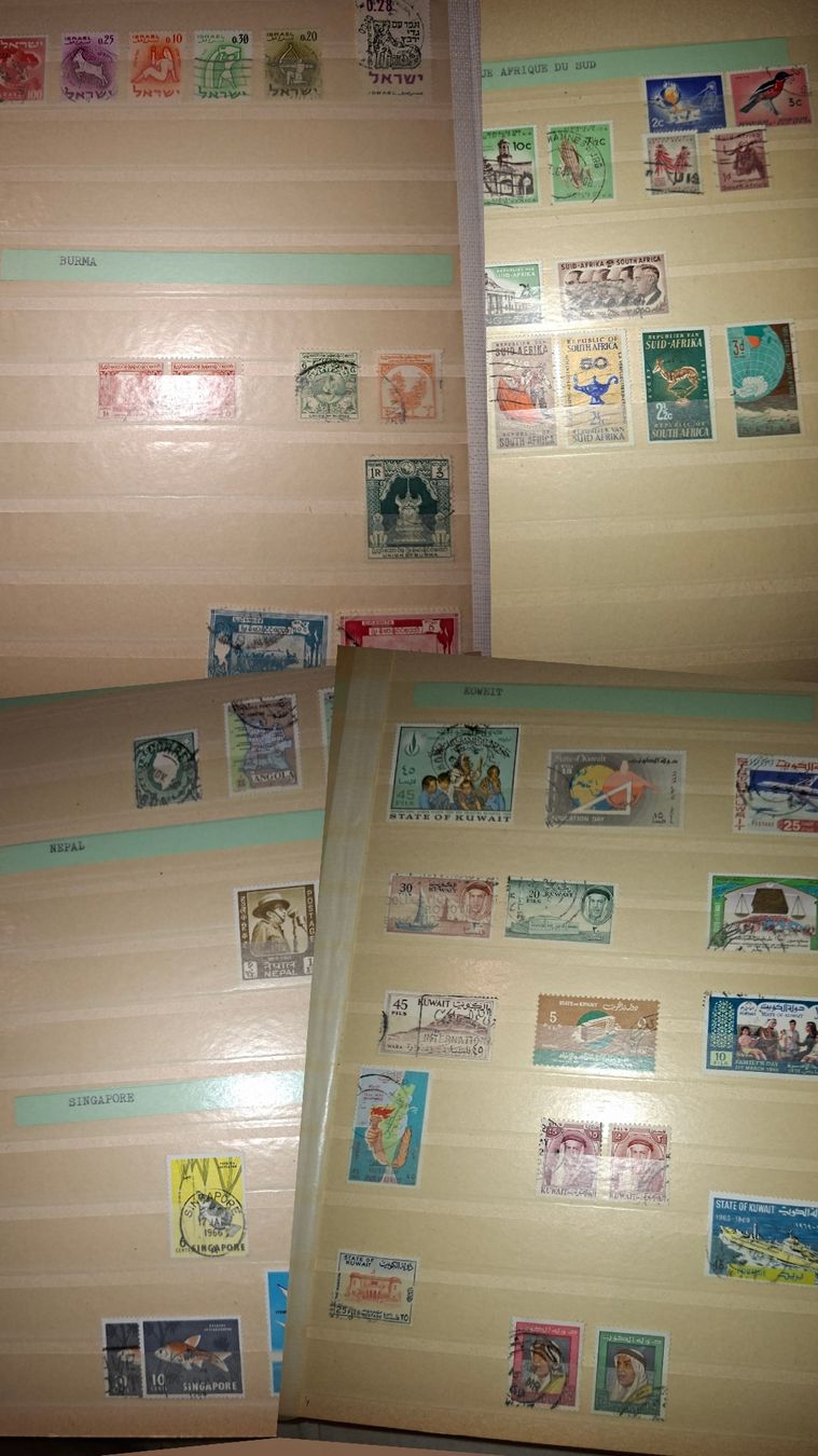 Alle Briefmarken: Briefmarkensammlung div. Ausland  – Gebraucht aus Balgach von SIMEON27