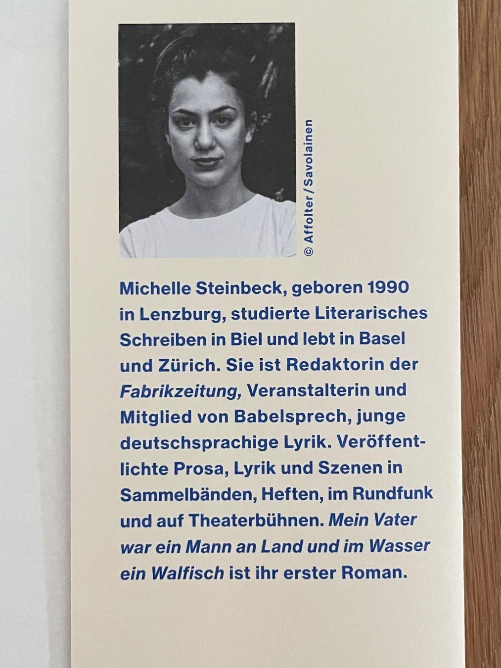 Bücher: Buch/Roman von Michelle Steinbeck – Gebraucht aus Bern von kat_sm88 3