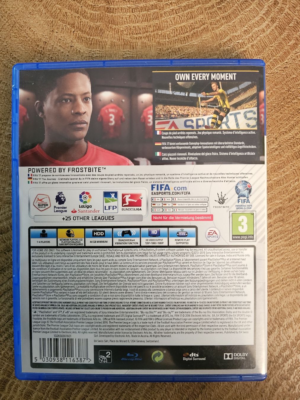 Giochi: FIFA17 für PS4/PS5 – Usato da Schwerzenbach venduto da SOMM1 2