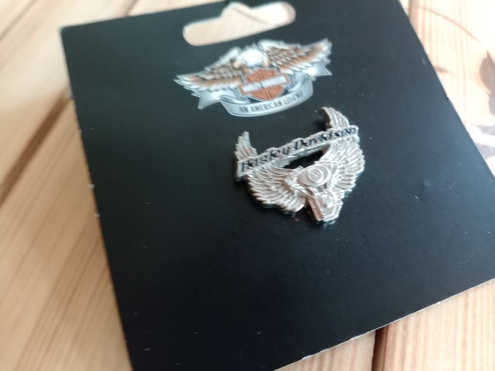 Harley-Davidson Pin, Anstecker, ungetragen, Sammlerstück! (Neuf avec ...