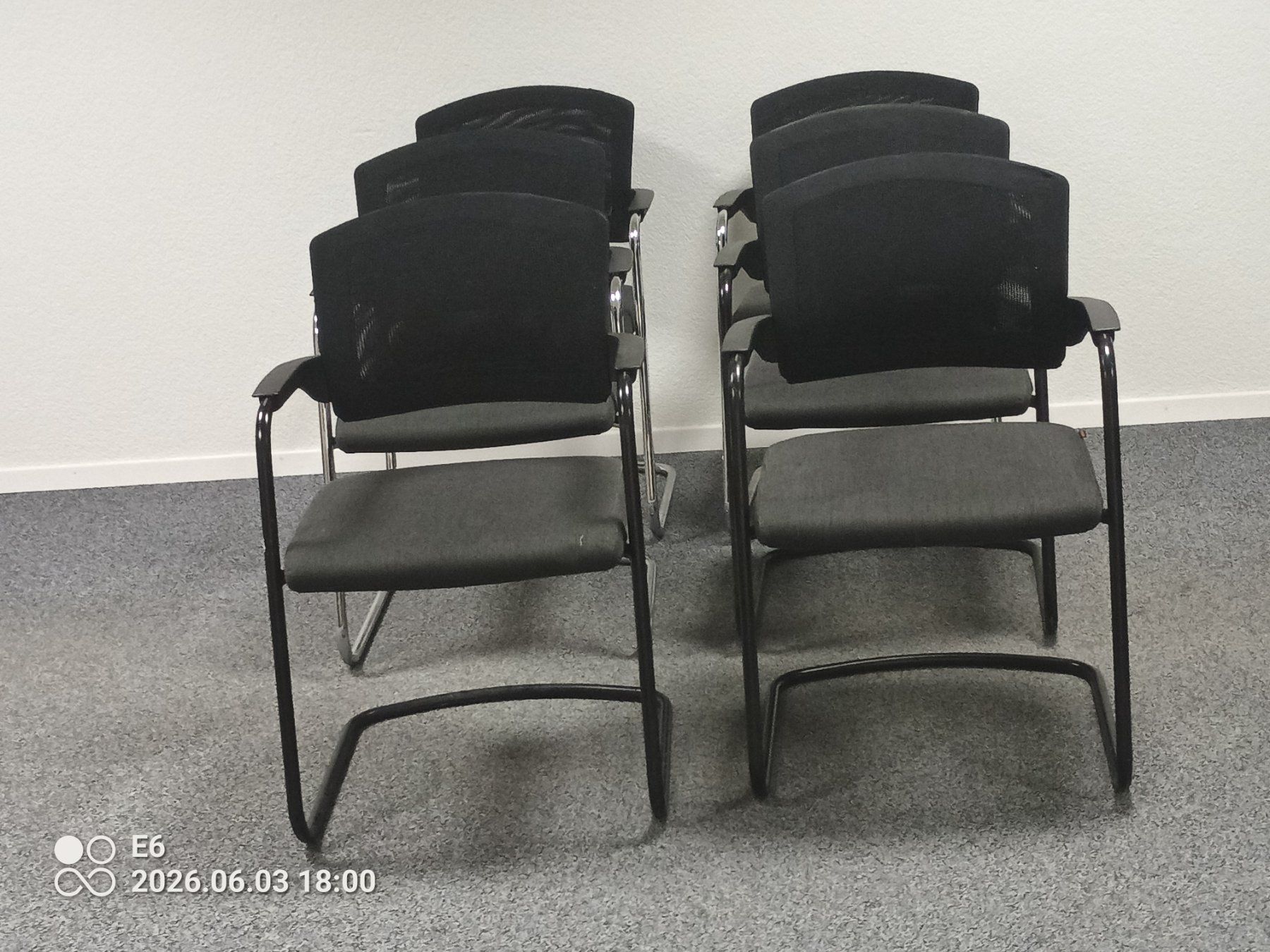 Sitag Sedie: 6 Büro/Sitzungszimmerstuehle – Usato da Zürich venduto da Mitzi6