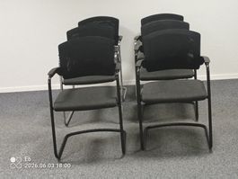 6 Büro/Sitzungszimmerstuehle