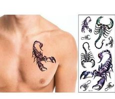 Tatouage temporaire Scorpion
