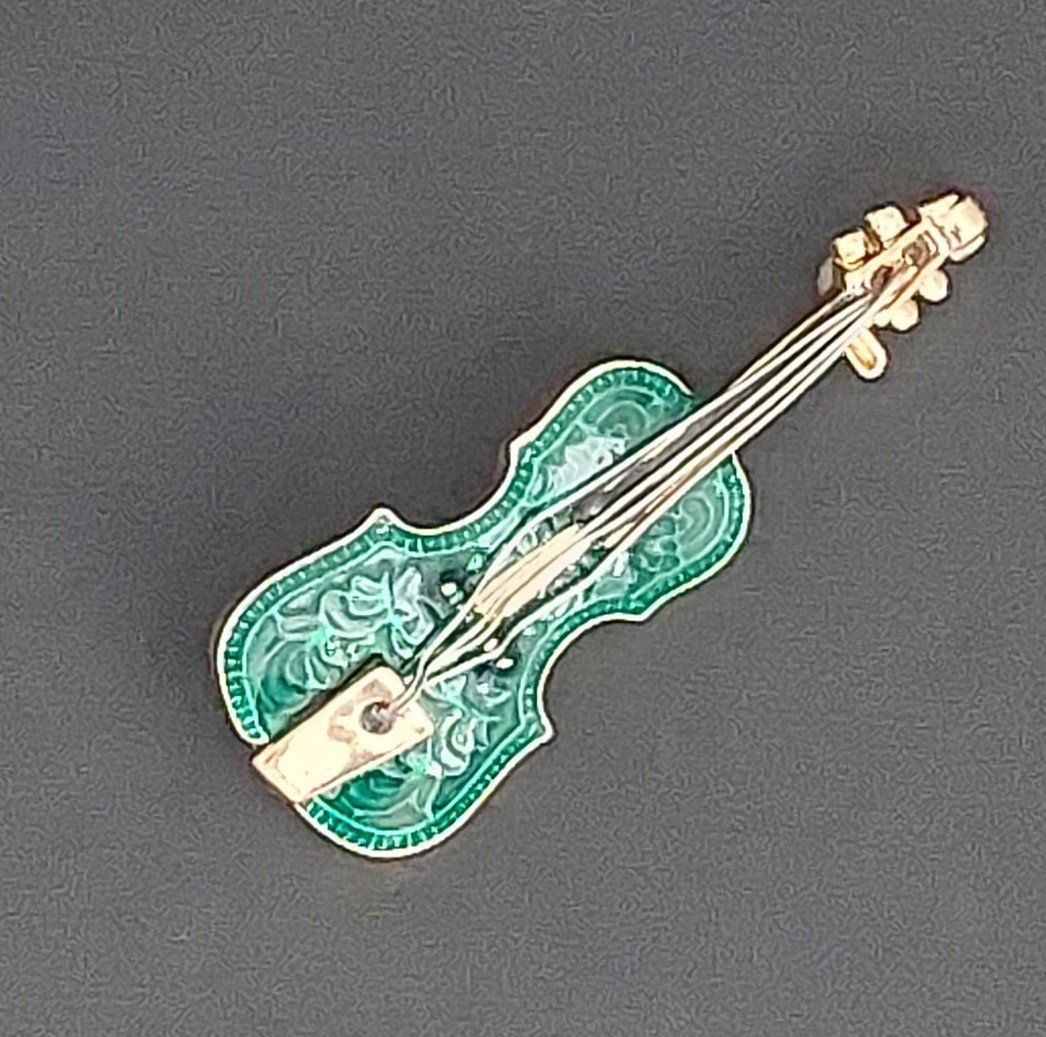 Broschen & Nadeln: Brosche Violine – Neu und originalverpackt aus Zunzgen von WeilerShop 2
