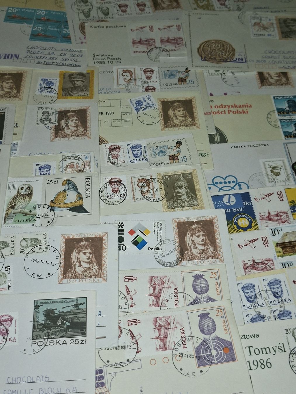 Alle Briefmarken: Lot Polen Briefe / Karten ca 90Stk. – Gebraucht aus Balgach von SIMEON27 1