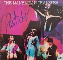 LP Manhattan Transfer / Pastiche / SIGNIERT