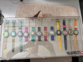 Swatch Scuba Uhren Sammlung guter Zustand