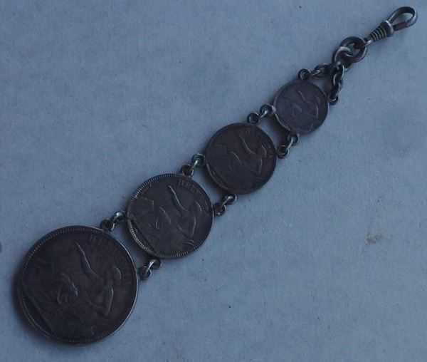 Catenine: Schweizer Münzkette ab 1850 – Usato da Walkringen venduto da Casablanca777 5