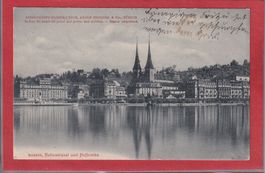Luzern - Seidenstoff Fabrik A.Grieder - 1906 - National Quai