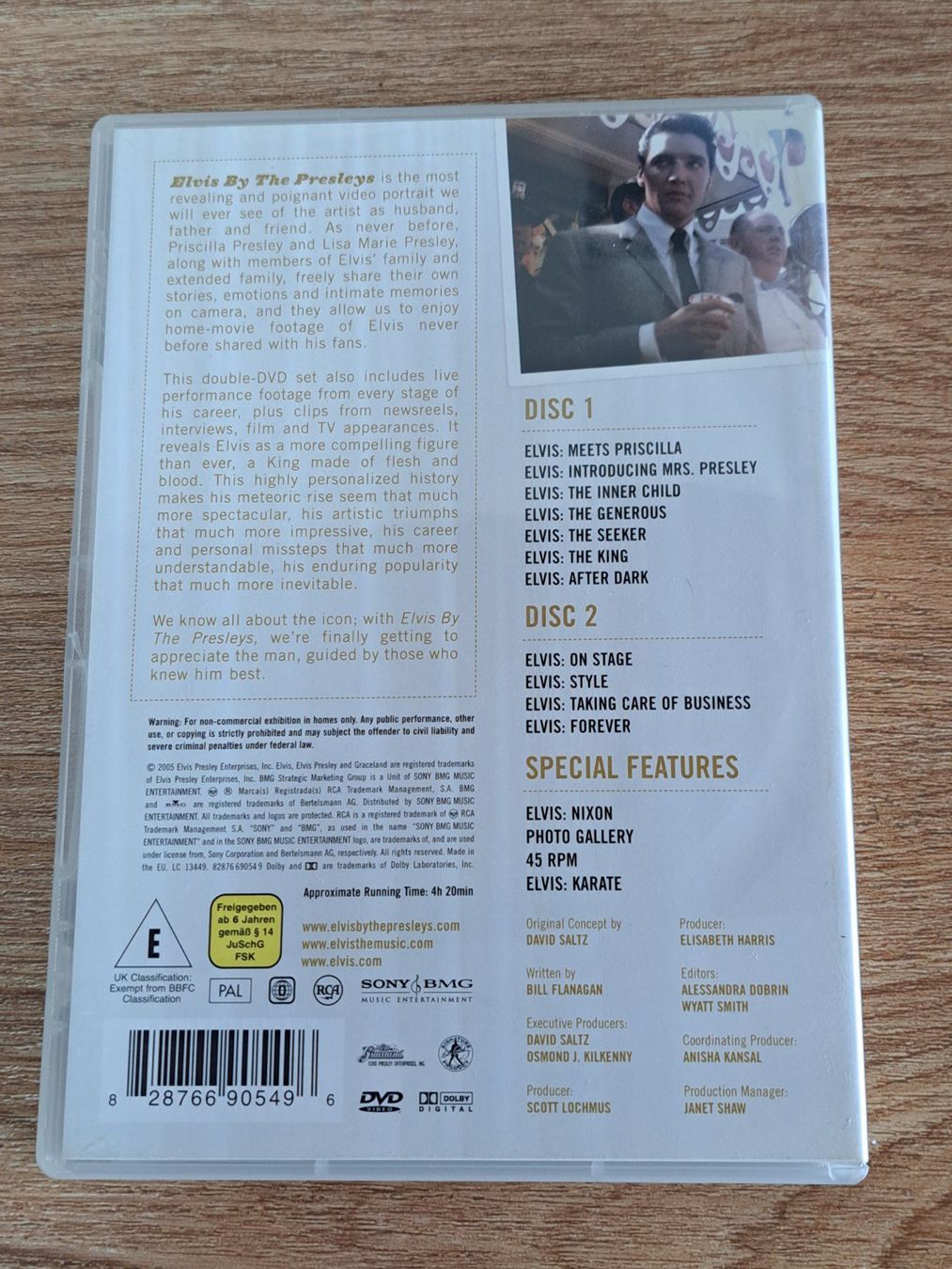 Tutti i DVDs: ELVIS by the PRESLEYS, Boxset mit 2 Discs und Inlet – Usato da Unterseen venduto da Kanica 1