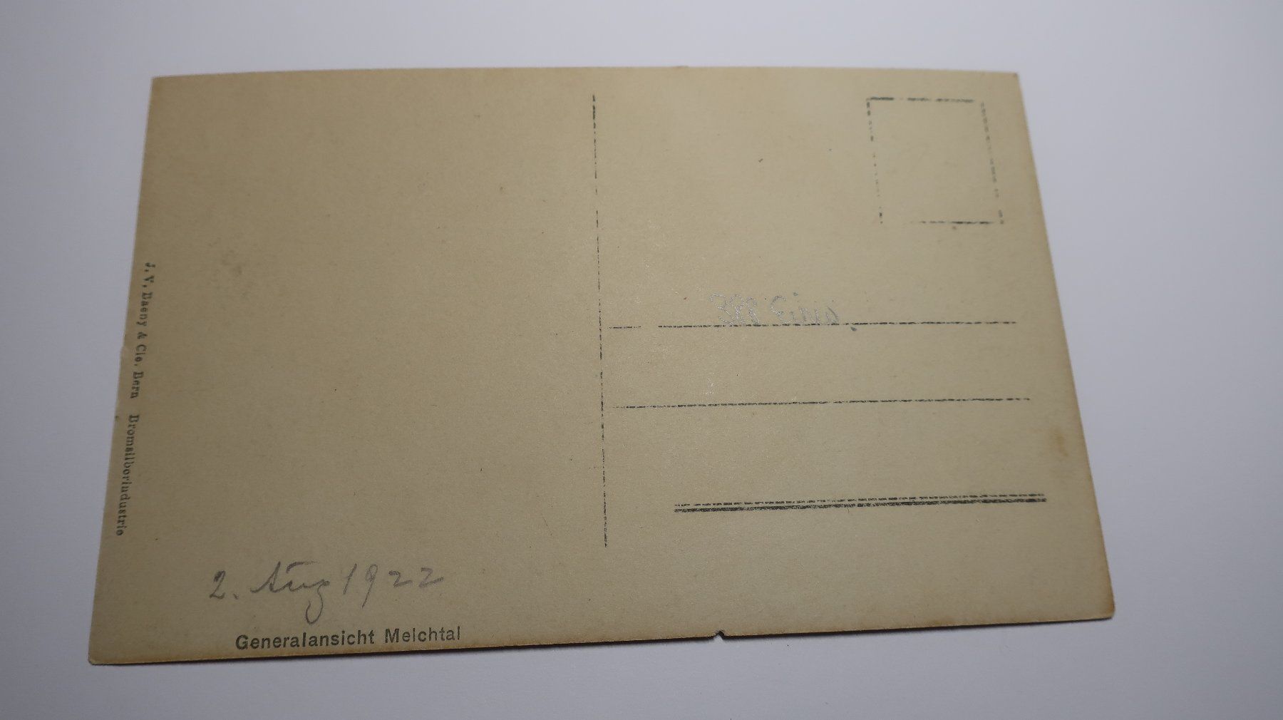 Cartoline postali: Generalansicht Melchtal 1922 – Usato da Cormoret venduto da Pascalll2001 4