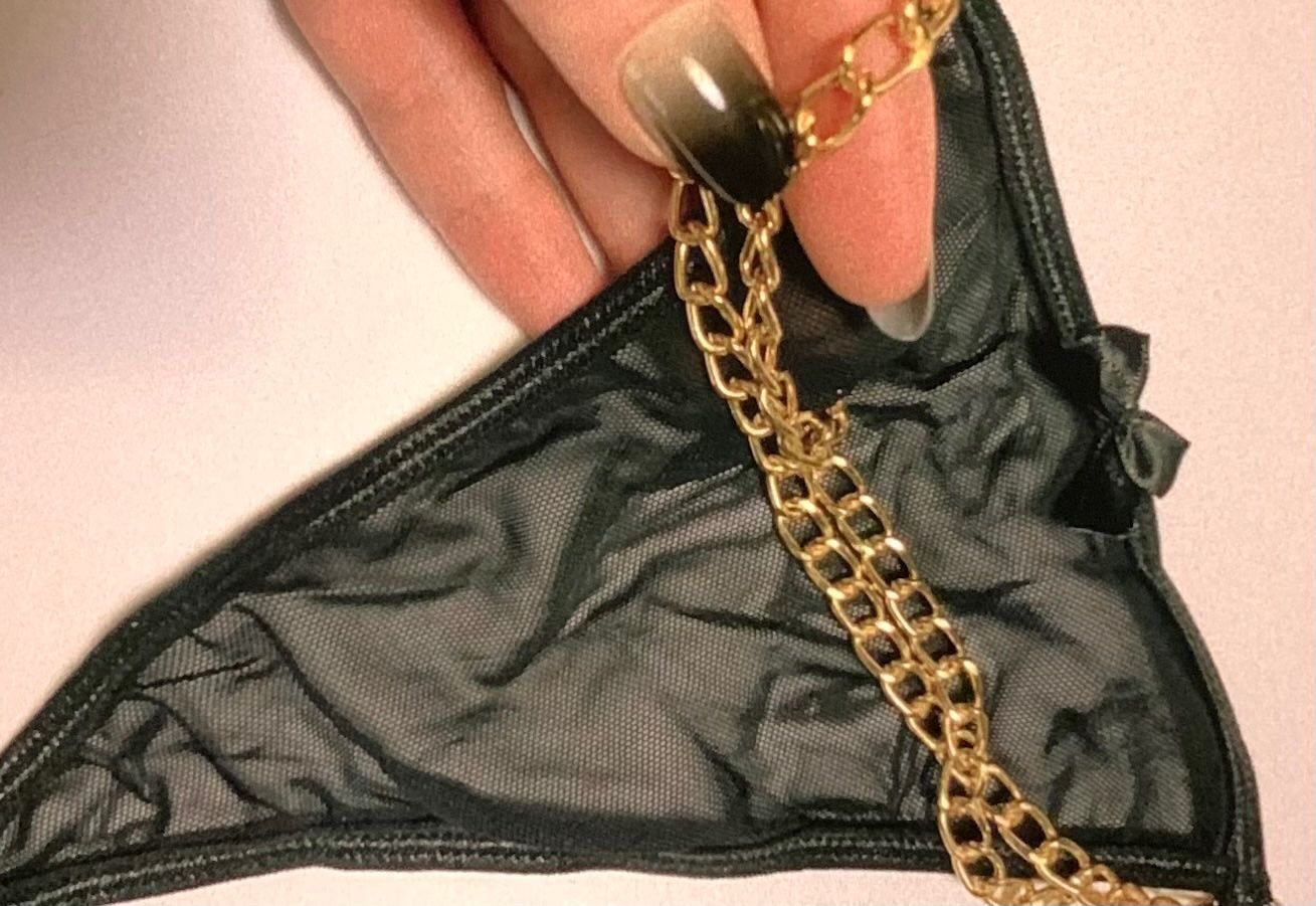 Unterwäsche: Chic e sexy Tanga con catene-1size-unisex-nuovo – Neu und originalverpackt aus Locarno von Fixed8 6