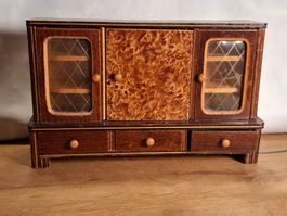 Bodo Hennig Puppenhaus Chippendale Vitrine Schrank Wohnzimme