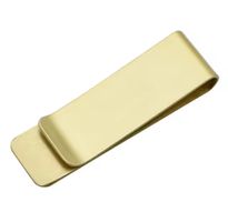 Geldklammer aus Metall, Goldfarben - Neu
