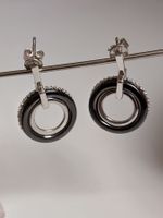 OHRRINGE SILBER 925 MIT CERAMIC