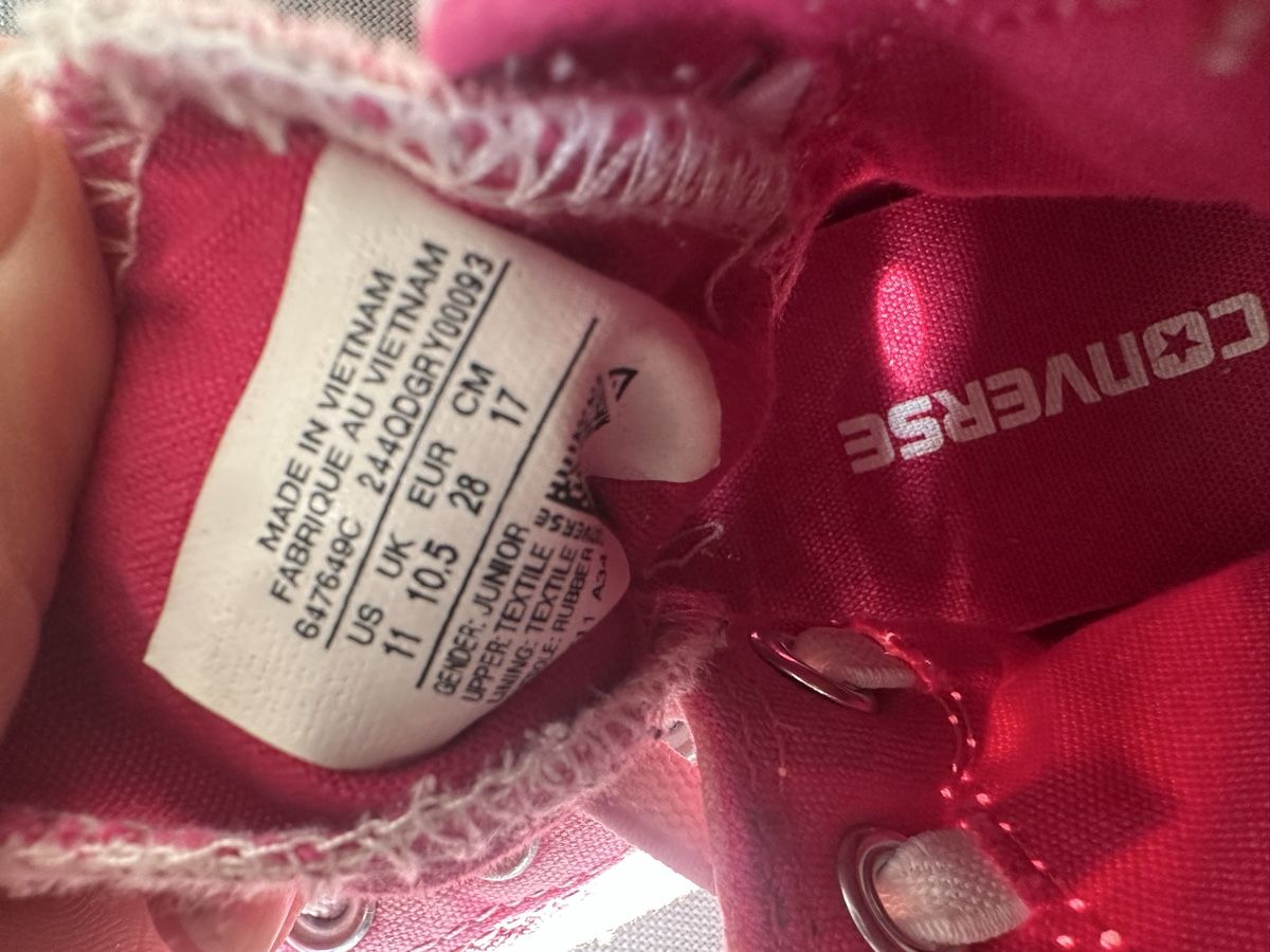 Converse Schuhe für Mädchen: All Star converse gr 26 – Gebraucht aus Uster von bek_v2ct 3