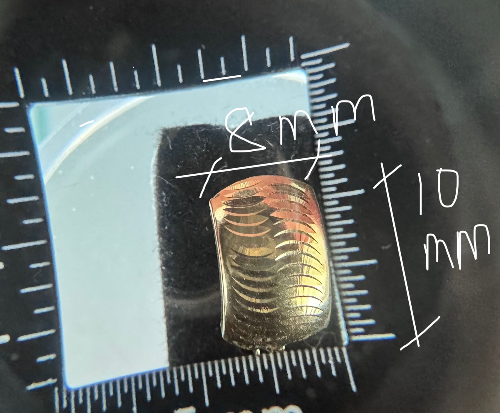 Orecchini pendenti & Orecchini a lobo: E017.185-Ohrringe aus echtem 18K Gold – Usato da Belp venduto da Aim333 2