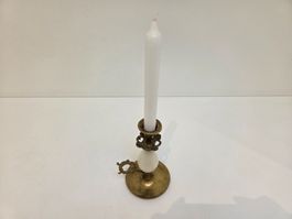 Vintage Edle Kerzenständer, Messing/Marmor