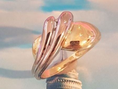 Anelli: Toller 750 Weiss- und Gelbgoldring – Nuovo (secondo la descrizione) da Unterägeri venduto da Altgoldschmuck 5