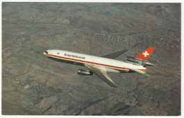 Foto-AK Swissair Douglas DC-10-30