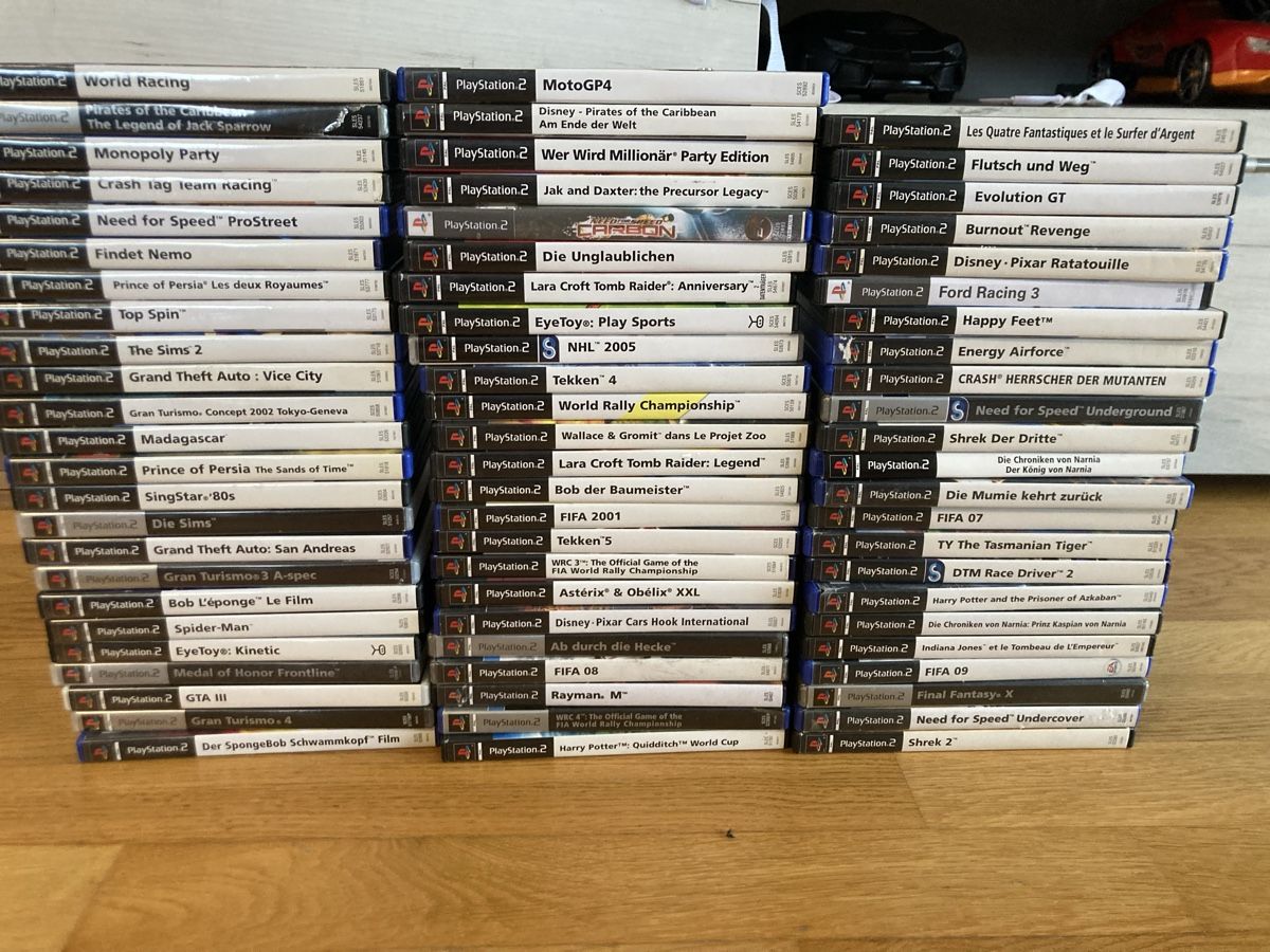 Sony Spiele: Ps2 - Grosse Ps2 Spiele Sammlung  – Gebraucht aus Anglikon von papa701 1