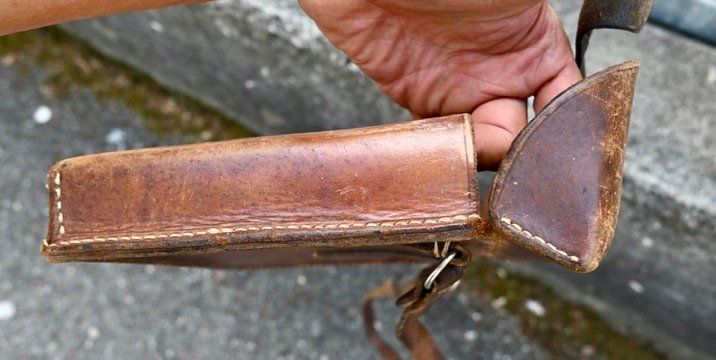 Armée suisse Sacs: alte Leder KARTENTASCHE der Schweizer ARMEE – D'occasion à Pfaffhausen par mono_rec 8