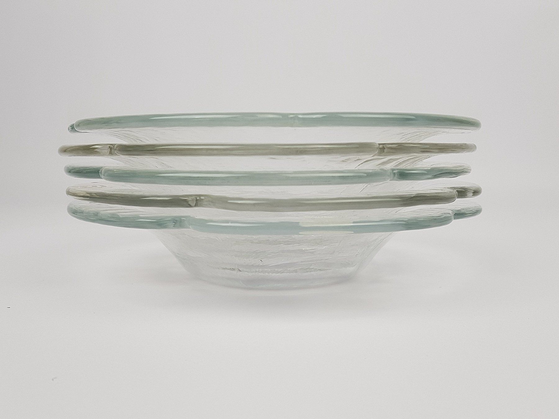 Glasi Hergiswil Set di piatti: GLASI HERGISWIL Glasschälchen 5 Stk. – Usato da Suhr venduto da Restwert_Suhr 7