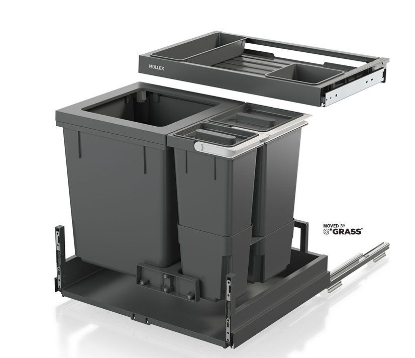 Müllex Cestini per rifiuti: 118 Müllex Abfallsystem X60 L5 Premium Pro – Nuovo (secondo la descrizione) da Derendingen venduto da Meisterstuecke