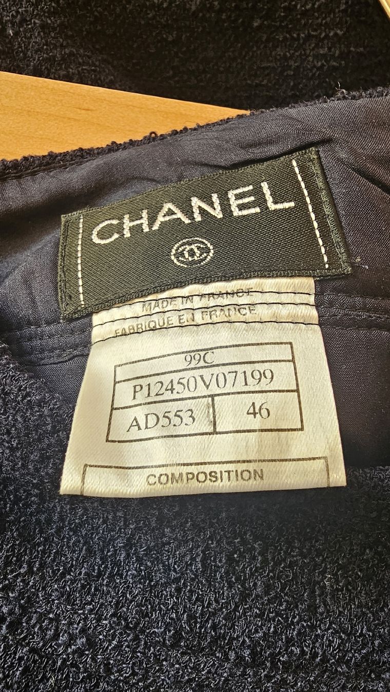 Chanel Röcke: Chanel Skirt / Rock in Dunkelblau – Gebraucht aus Hünenberg von mar_vqb7 1