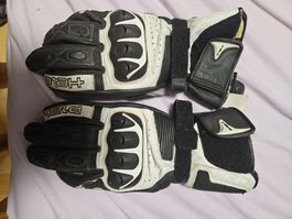 Motorradhandschuhe Held M-8 schwarz-weiss Grösse M Gebraucht