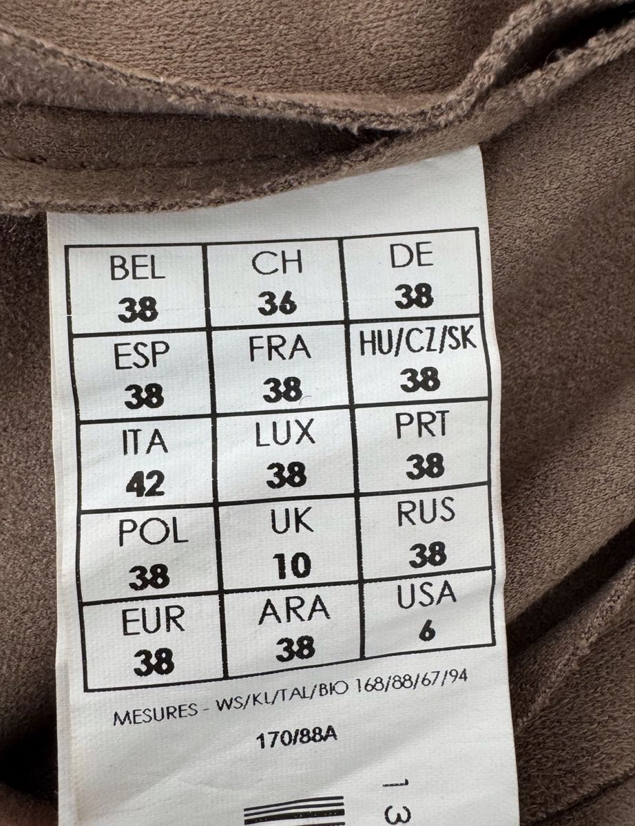 Promod Jacken: Light Brown Suède Jacket – Neu (gemäss Beschreibung) aus Genève von lei_p98q 2