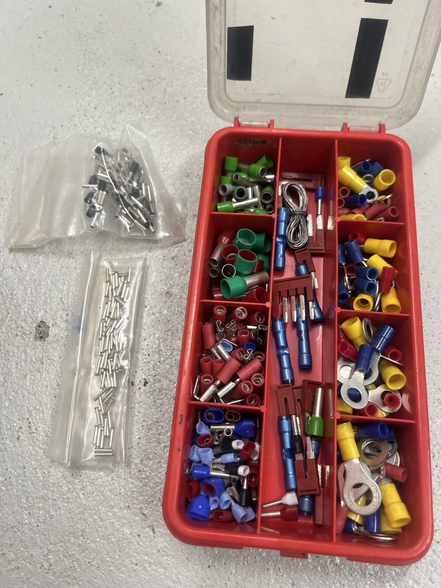 Componenti elettronici: Kabelschuh Sortiment Ringkabelschuhe Aderendhülse – Nuovo (secondo la descrizione) da Würenlos venduto da KLG_3TBs